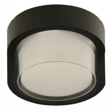 Lamp. Led Techo 15w Ext. Negra