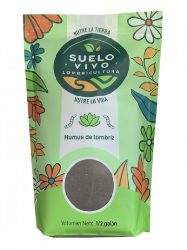 Suelo Vivo Lombricultura 1/2 Gl