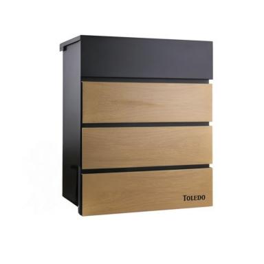 Buzon Toledo Madera Y Negro