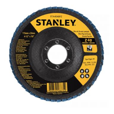 Disco 4 1/2" Grano # 40 Stanley