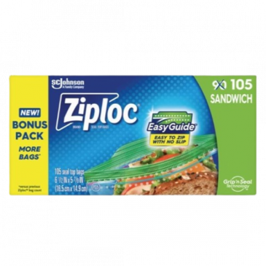 Sndwch Bag Plst 105pk