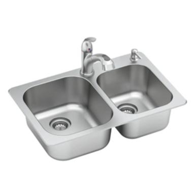 Combo Freg Doble 8" Y Mezcl. A.s