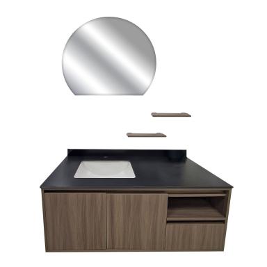 Set Vanity Pvc 48" Wooden 4090