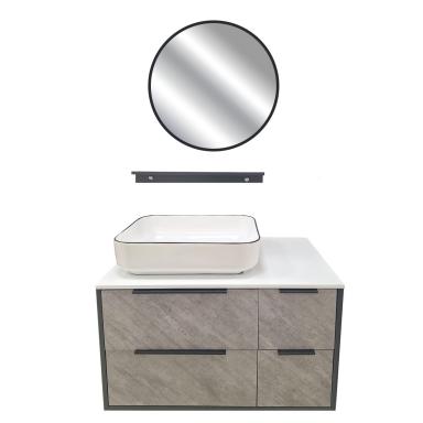 Set Vanity Pvc 32" Espresso 4147