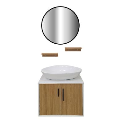 Set Vanity W/wood 24" Pvc Bv2036