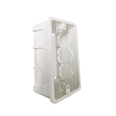 CAJA 2 x 4 KO 1/2"-3/4" PLASTICA