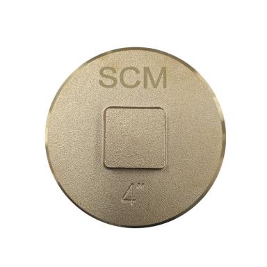 Tapon Registro Bronce 3" Flat