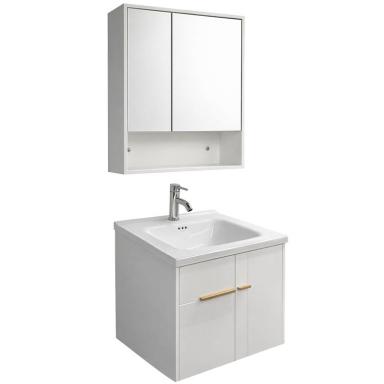 Set Vanity 24" Blanco Pvc Bv1047
