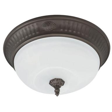 Lamp. Techo Bronce 3l E27 60w