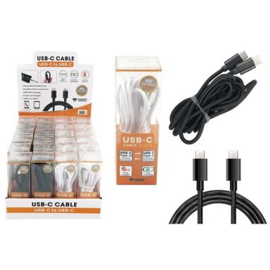 Cable Usb-c To Usb-c 6'