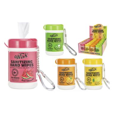 Keychain Sanitizing Hand Wipes