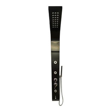 Panel De Ducha Tp683 Blk/ss