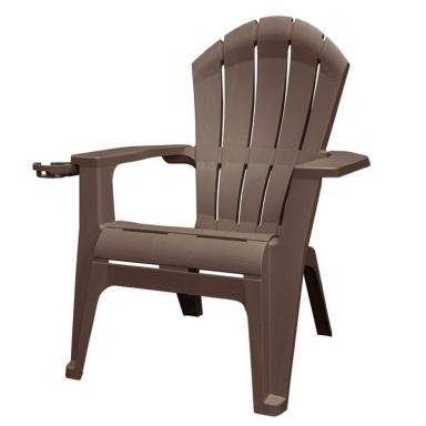 Chair Resin Brown 1pc