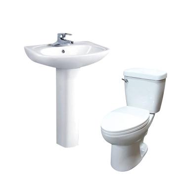 Set Inodoro Y Lav Ped Bl