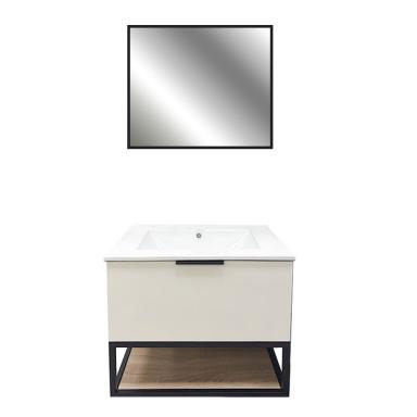 Set Vanity Pvc Ga102 24" Oak San