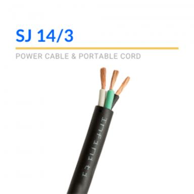 Cable Sj 14/3 600v.