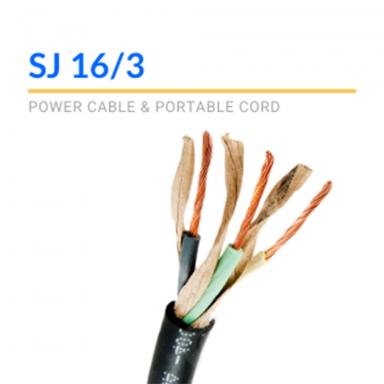 Cable Sj 16/3 300v.