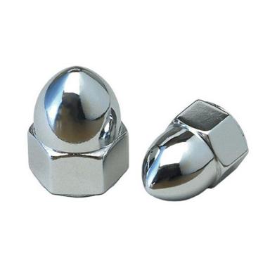 Chrome Acorn Nut 10-32    10